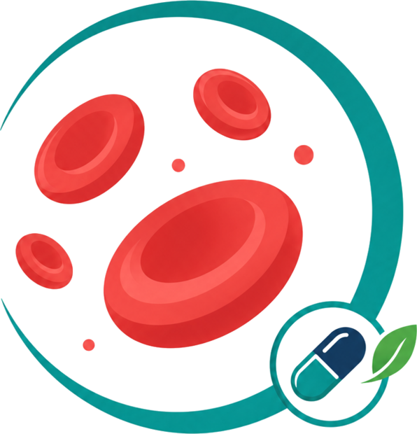 Hematology specialty medicine category illustration